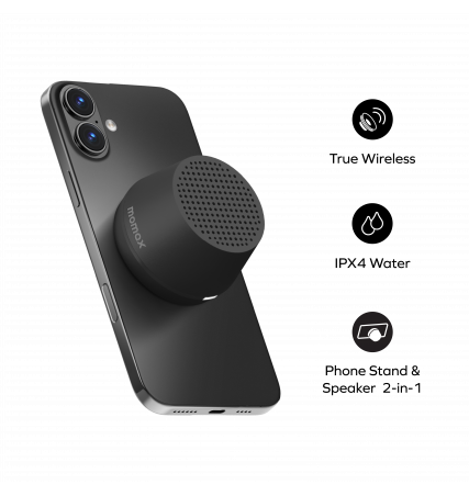 Momax 1-VIBE GO LITE Magnetic Wireless Speaker
